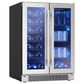 Zephyr 5.2 Cu. Ft. French Door Wine and Beverage Cooler in Stainless Steel, , large