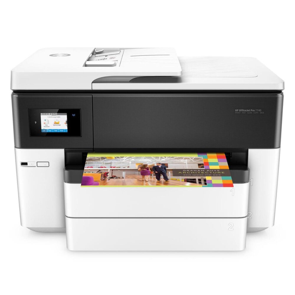 Hp Officejet Pro 7740 Wide Format All In One Printer Nebraska Furniture Mart