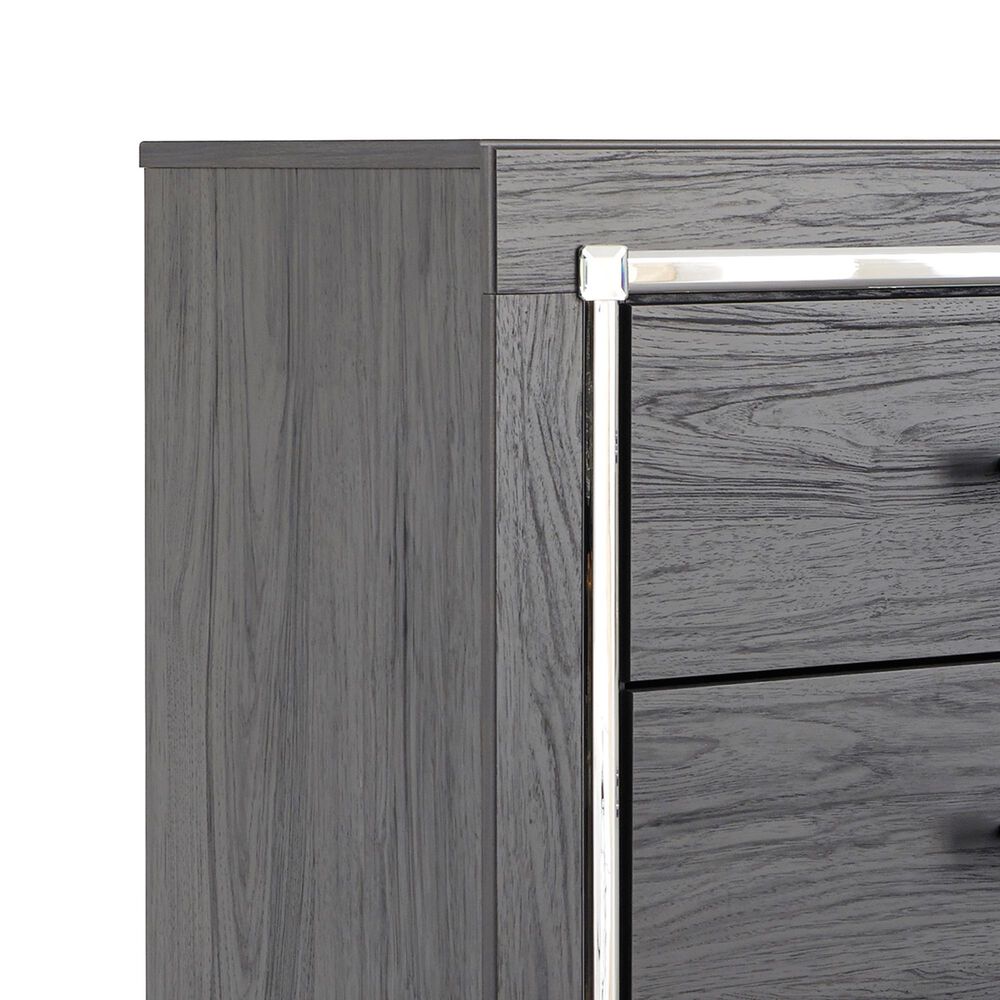Ashley Lodanna 5-Drawer Chest in Gray, , large