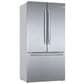 Bosch 36" French Door 3-Door Refrigerator in Stainless Steel, , large