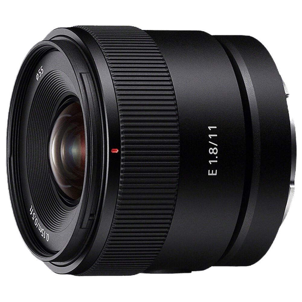 Sony 11mm F1.8 APS-C Ultra Wide Angle Prime Lens in Black, , large