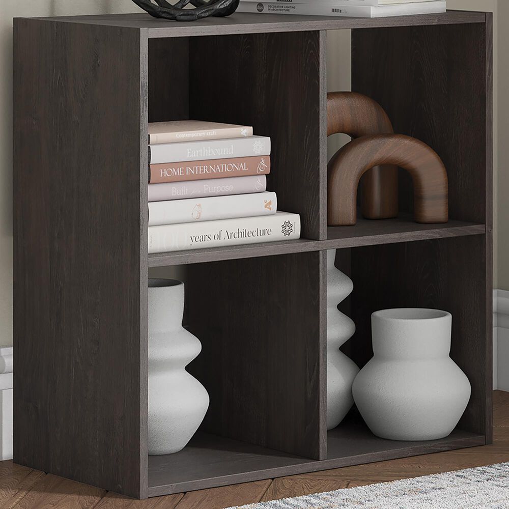 Ashley Piperton 4-Cube Organizer in Charcoal, , large
