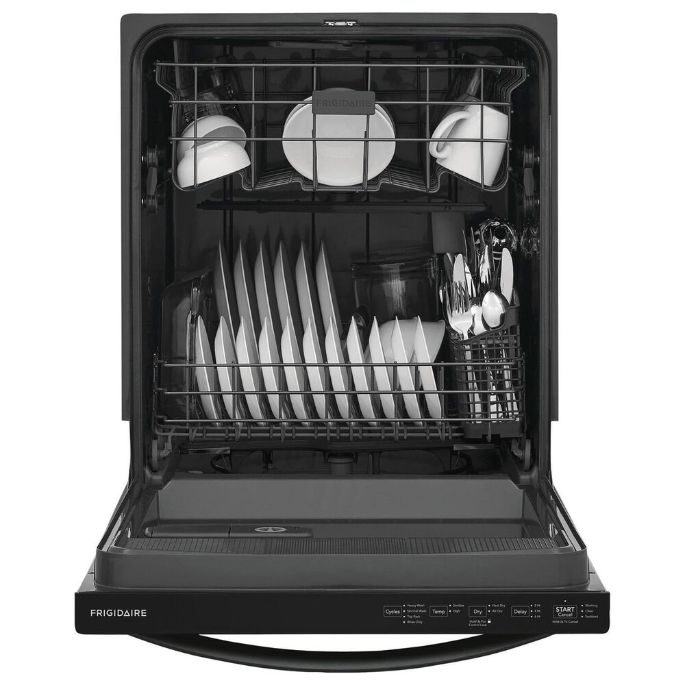 Frigidaire 24&quot; Built-In Dishwasher with DishSense and MaxDry in Black, , large