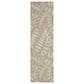 Nourison Aloha Tropical 2"3" x 8" Natural Indoor/Outdoor Runner, , large