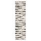 Safavieh Venus Shag VNS603A 2"2" x 8" Ivory and Black Runner, , large