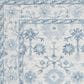 Safavieh Micro-Loop MLP276M 2"3" x 8" Blue and Ivory Runner, , large