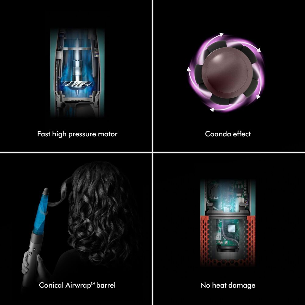 Dyson Special Edition Airwrap i.d. Multi-Styler and Dryer - Curly and Coily in Amber Silk, , large