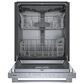 Bosch 300 Series 24"" Built-In Bar Handle Dishwasher with 8 Wash Cycles in Stainless Steel, , large