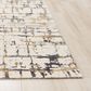 RIZZY Bolero Beige and Gray 4" x 6" Area Rug, , large