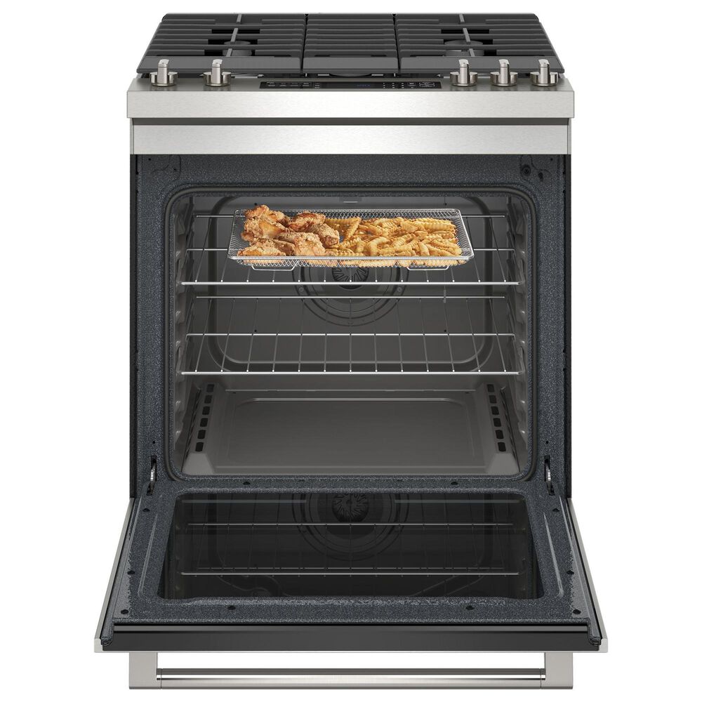 Maytag 30&quot; Slide-In Gas Range in Fingerprint Resistant Stainless Steel, , large