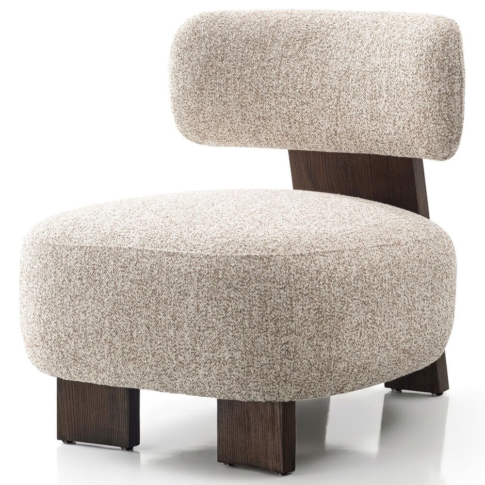 Furniture of America Carson Accent Chair in Cinnamon Sprinkle, , large