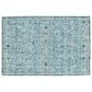 Dalyn Rug Company Portico PO4 Teal 2"6" x 3"10" Area Rug, , large