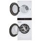 LG WashTower 4.5 Cu. Ft. Washer and 7.4 Cu. Ft. Electric Dryer in White, , large