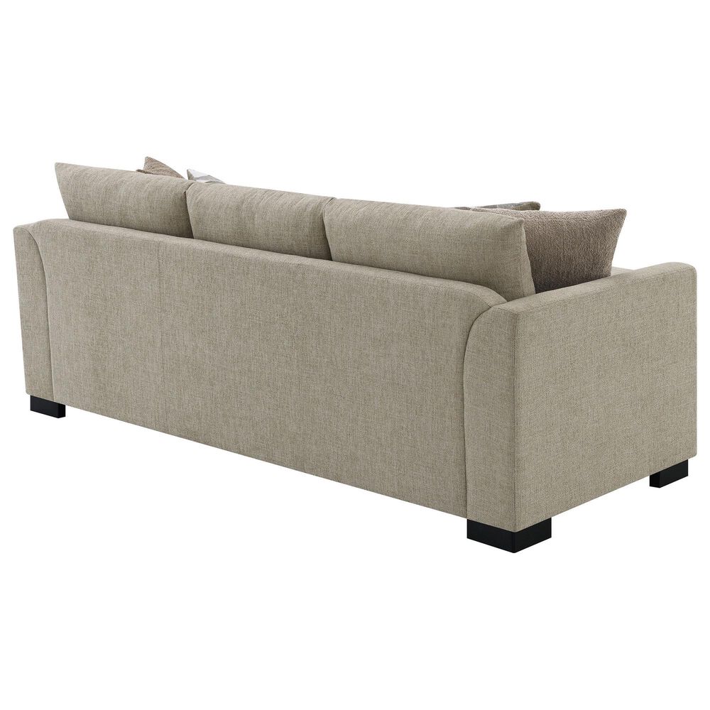 Coaster Storey 2-Piece Stationary Reversible Sleeper Sectional in Camel, , large