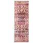 Loloi II Layla  2" x 5" Magenta and Multicolor Area Rug, , large