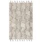 Jaipur Vera by Nikki Chu Montblanc 8" x 10" Snow White and Jet Black Area Rug, , large