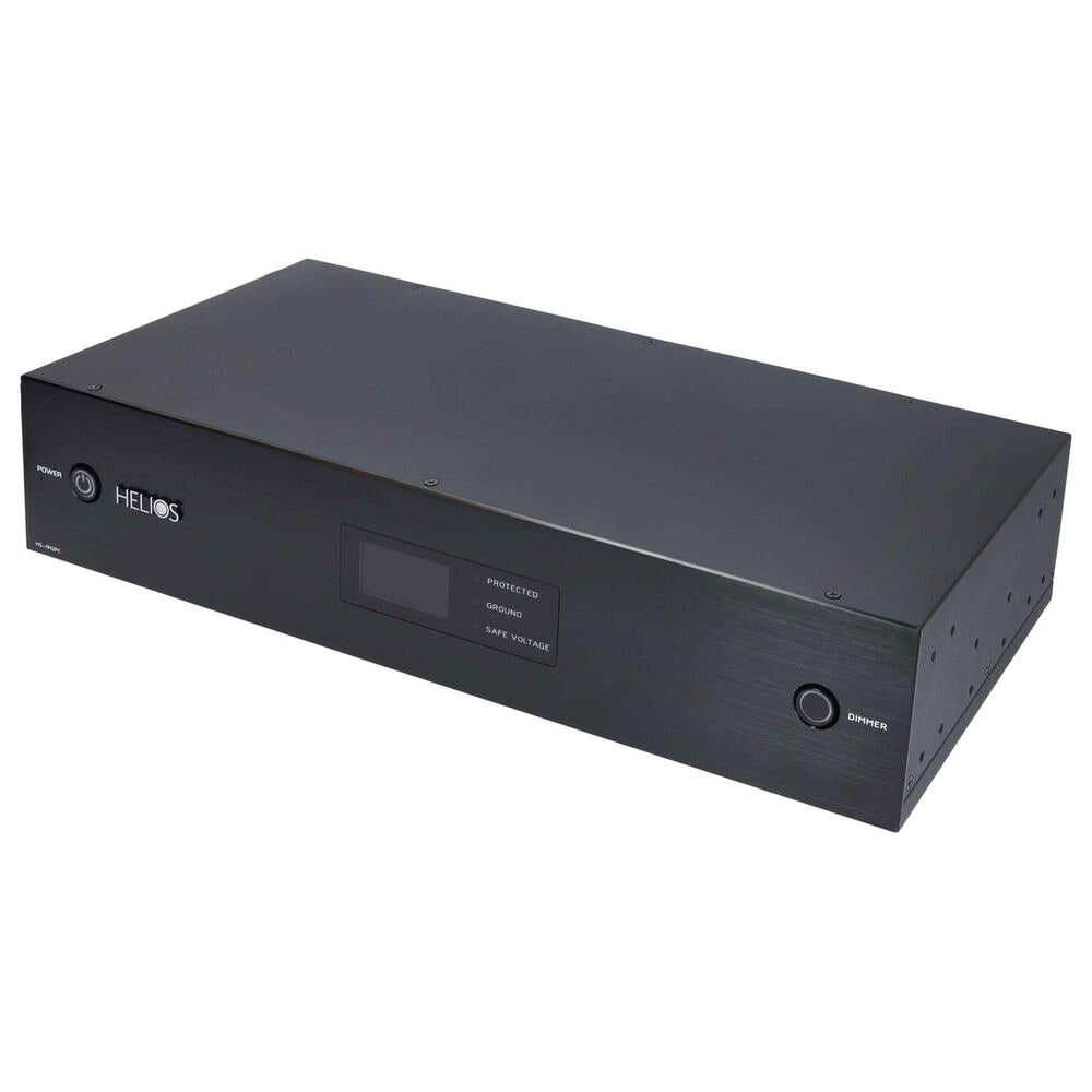 Helios 12-Outlet Rack Mountable Non Sacrificial Surge Protector in Black, , large