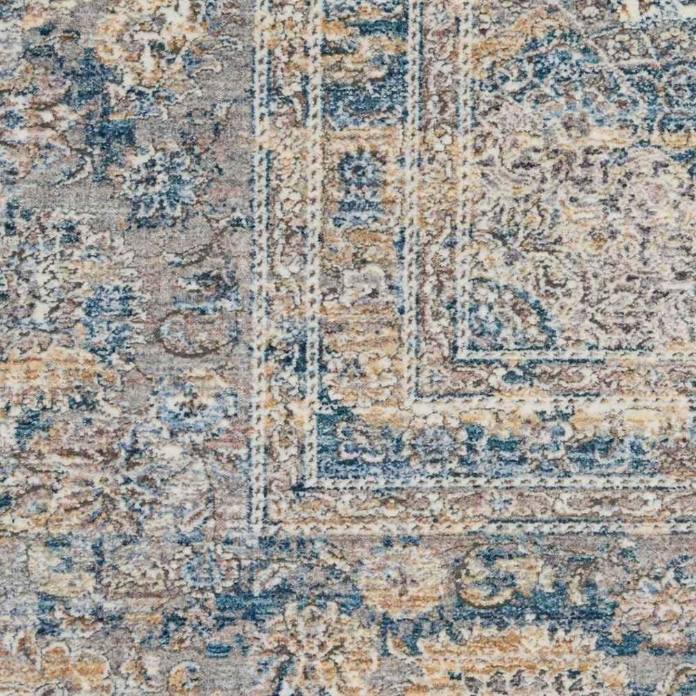 Nourison Starry Nights STN06 9&#39; x 12&#39; Cream and Blue Area Rug, , large