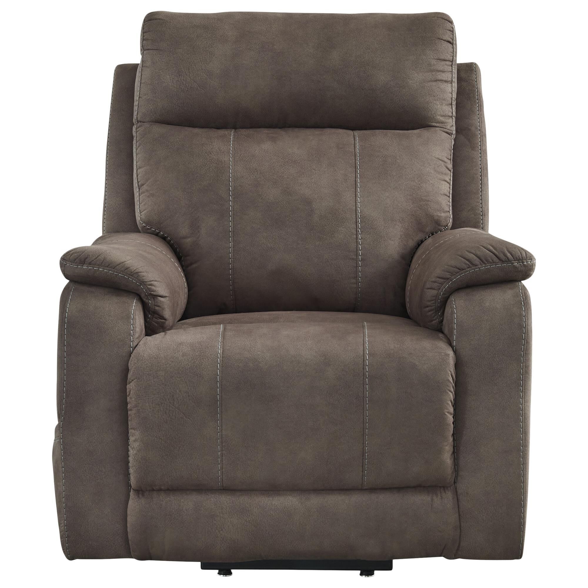 Ashley Crestmeade Power Lift Recliner in Espresso