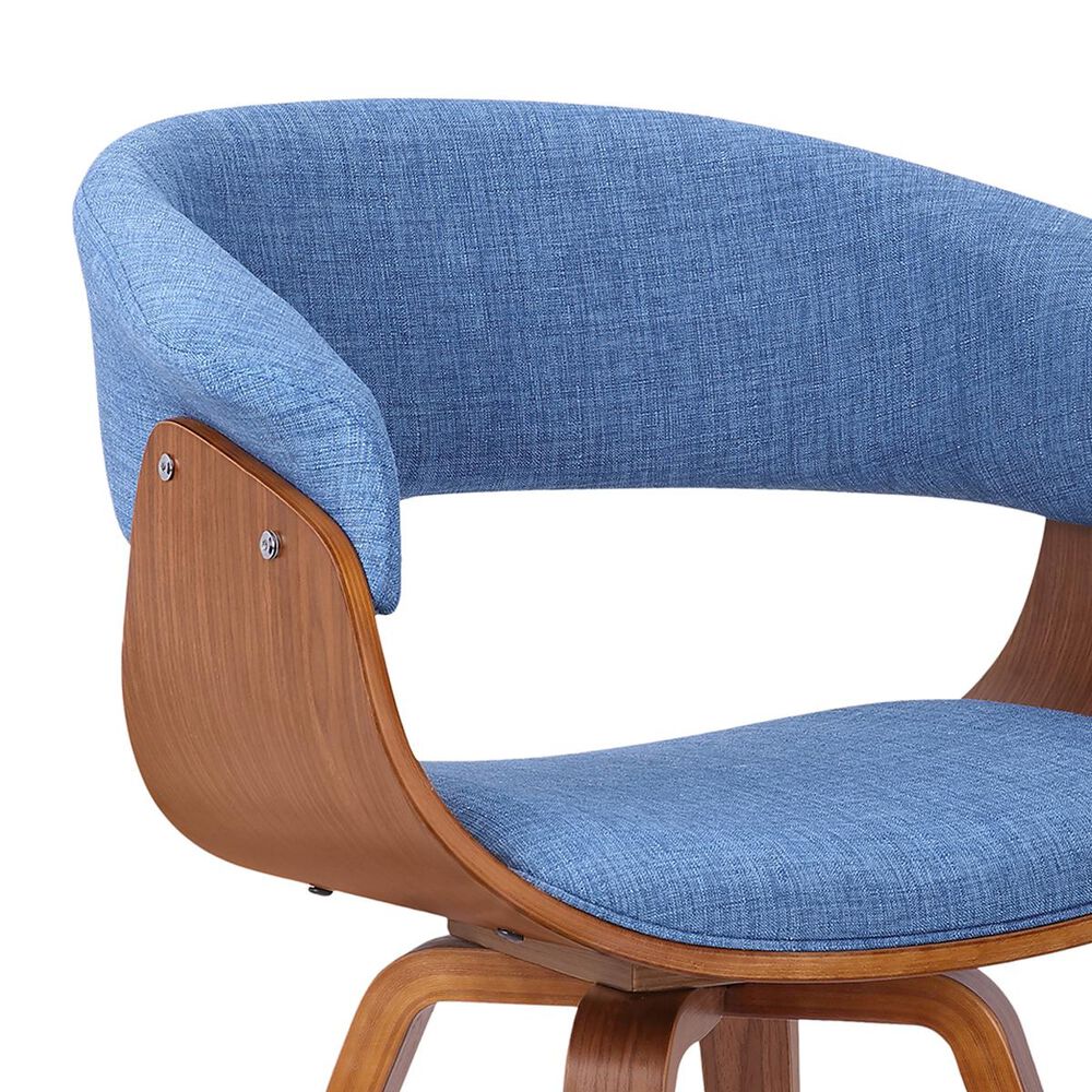 Blue River Summer Chair in Blue and Walnut, , large