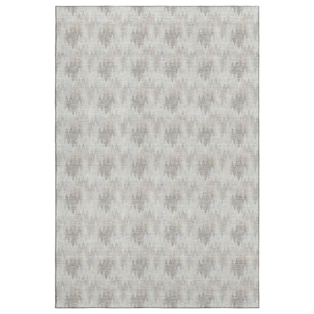 Dalyn Rug Company Soft Essentials Chevron Linen 5" x 7"6" Area Rug, , large