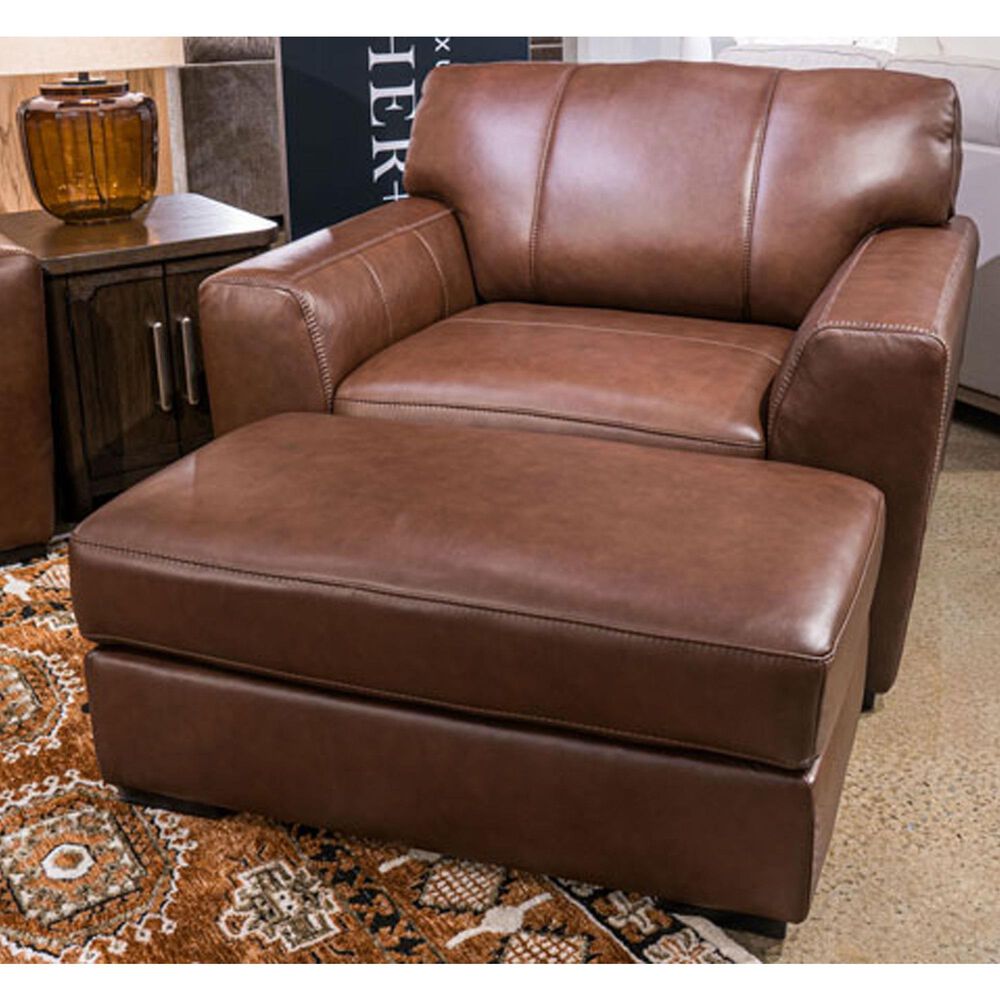 Ashley Brogliano Ottoman in Canyon, , large