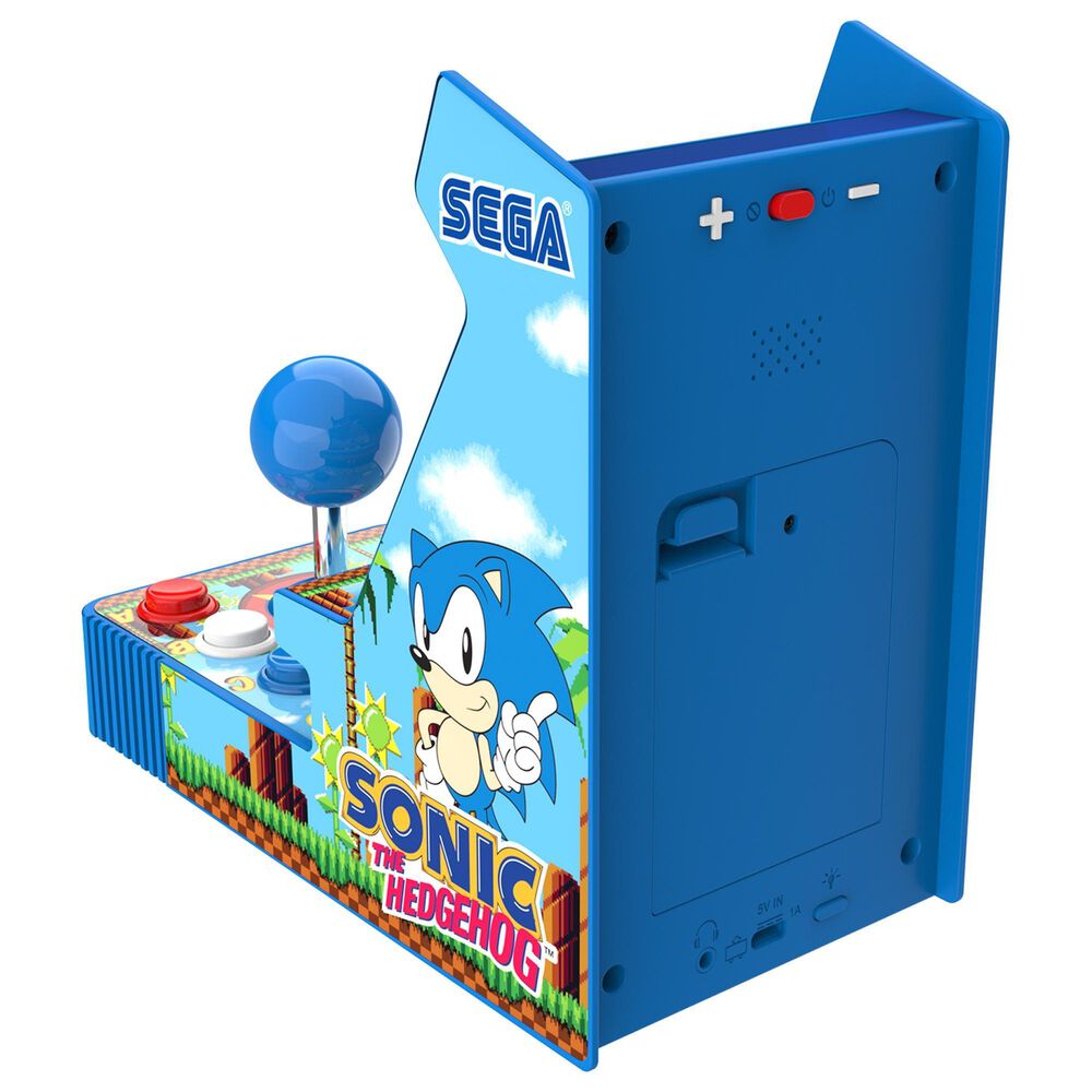 My Arcade Sonic The Hedgehog Joystick Player Portable Retro Arcade in Blue, , large