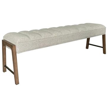 Sterling Timber Elure Upholstered Bench in Latte, , large