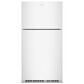 Amana 21 Cu. Ft. Top Freezer Refrigerator with Dual Crisper Drawers in White, , large