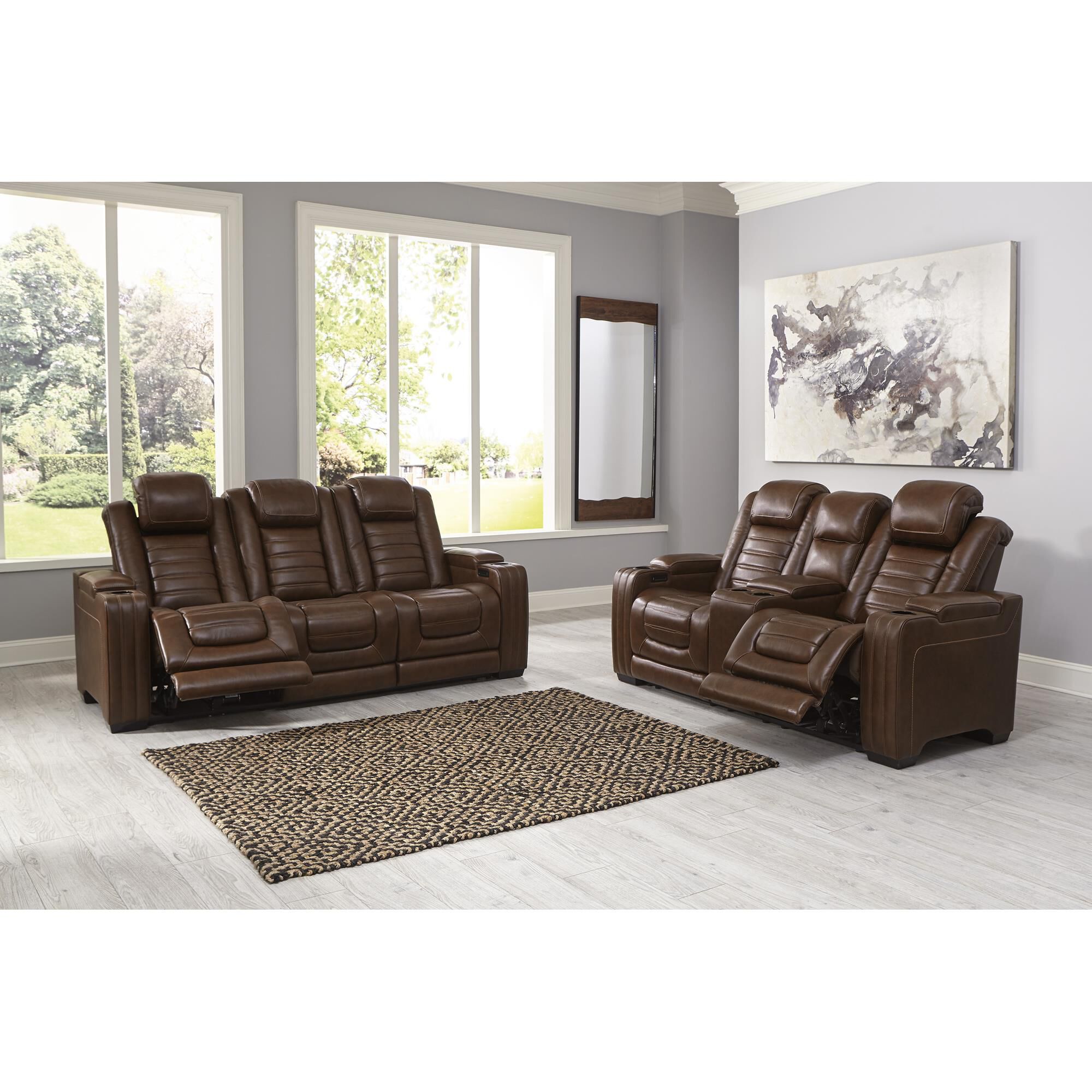Ashley couches store with recliners
