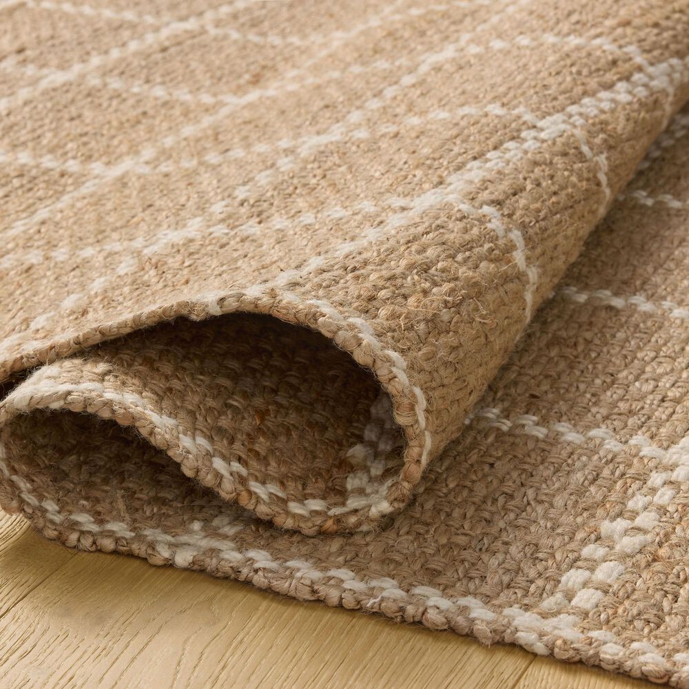 Loloi II Fletcher 3&#39;6&quot; x 5&#39;6&quot; Natural and Ivory Area Rug, , large