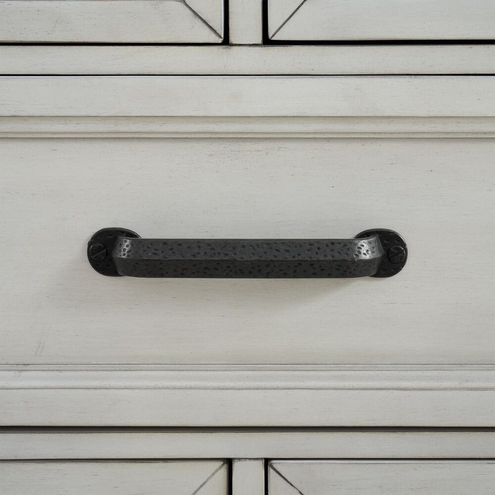 Mayberry Hill McCoy 4-Piece King Storage Bedroom Set in Antique White, , large