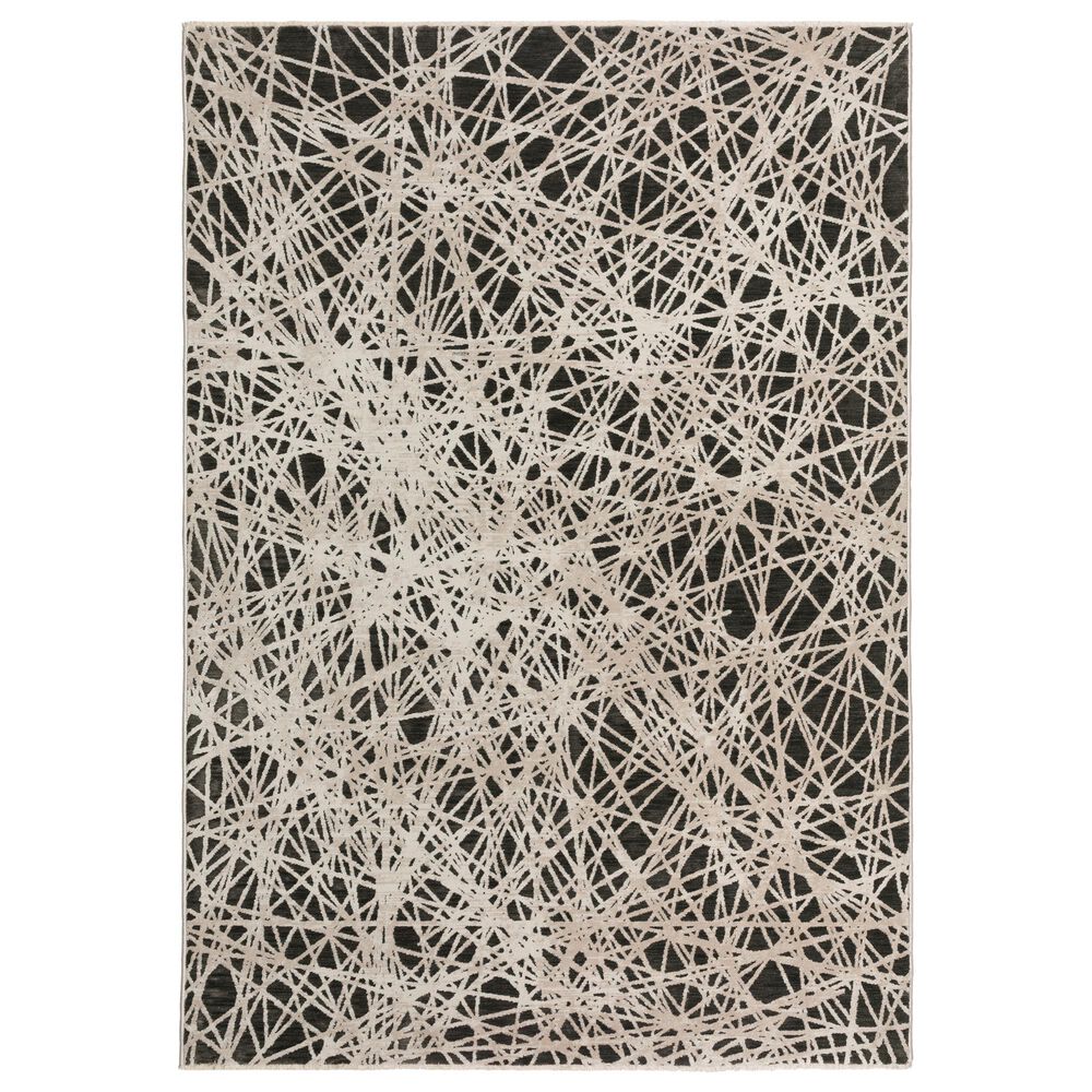 Dalyn Rug Company Denizi Geometric 3"3" x 5"3" Midnight Area Rug, , large