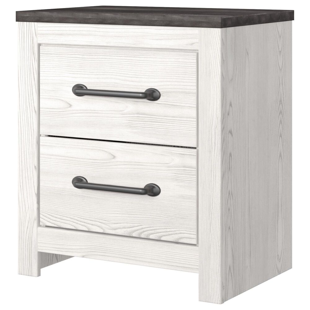 Ashley Gerridan 4-Piece Queen Bedroom Set in White and Gray, , large