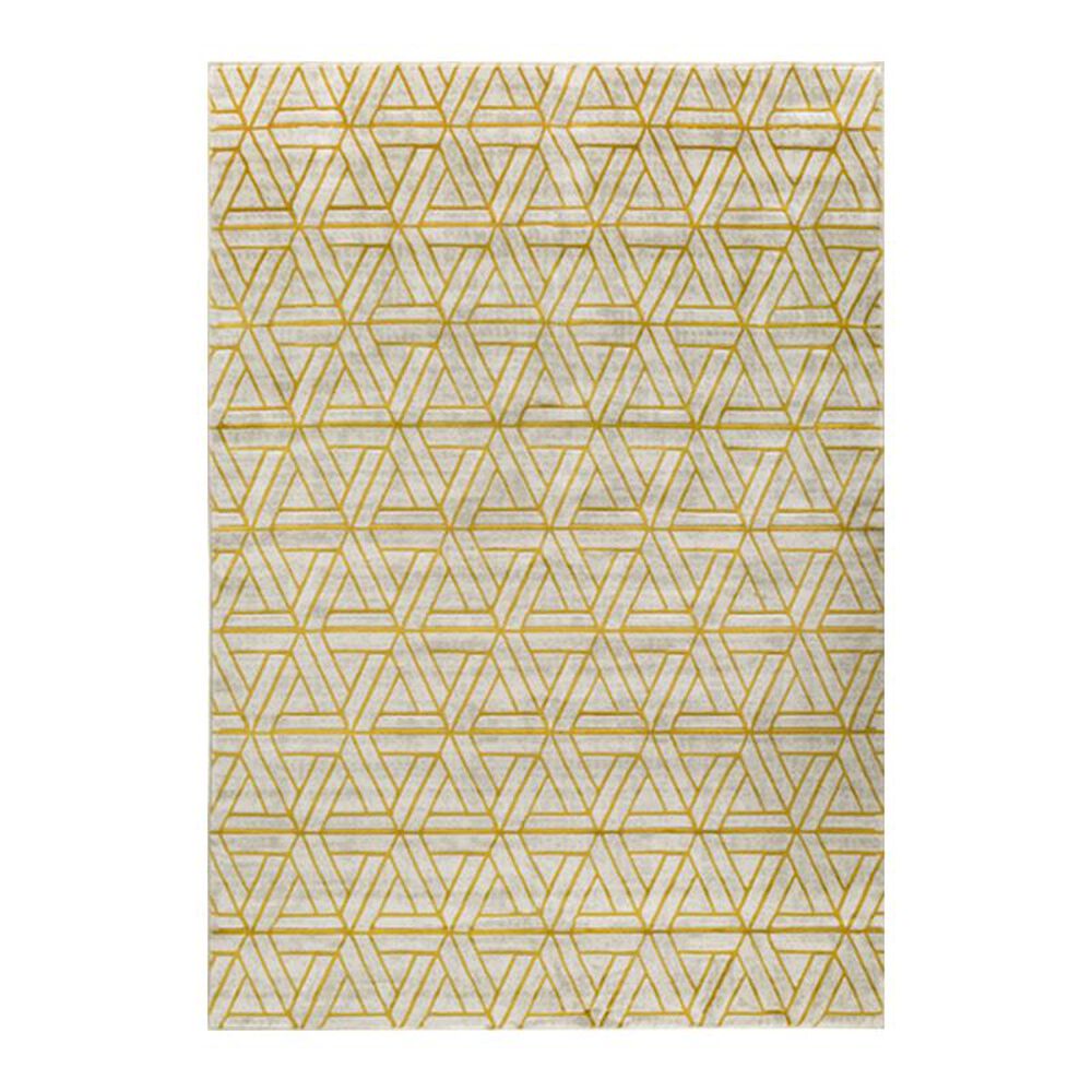 Surya Jax JAX-5027 5'2" x 7'6" Gray, Mustard and Brown Area Rug, , large