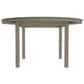 Telescope Casual Furniture 54" Round Patio Dining Table in Storm and Boardwalk Rustic, , large