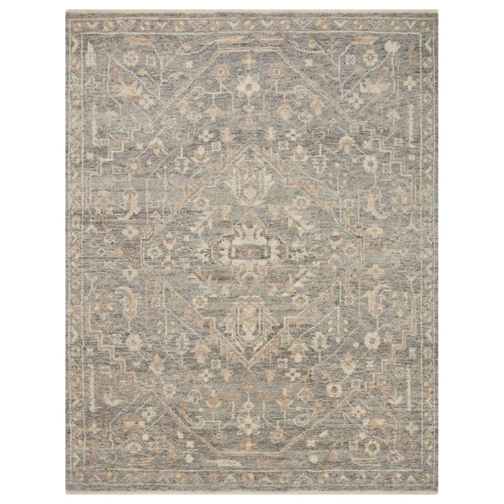 Loloi Marco 2" x 3" Granite and Taupe Area Rug, , large