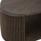 Belle Furnishings City View Oval Cocktail Table in Coffee Bean, , large