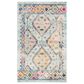 Safavieh Madison MAD418K 4" x 6" Blue and Yellow Area Rug, , large