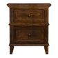 Fleming Furniture Co. Brentwood 2-Drawer Solid Wood Nightstand in Walnut, , large