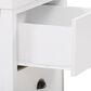 CorLiving Boston Nightstand in White, , large
