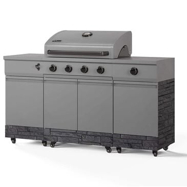 Tytus Fresno 5-Burner Convertible Grill in Gunmetal and Graphite, , large