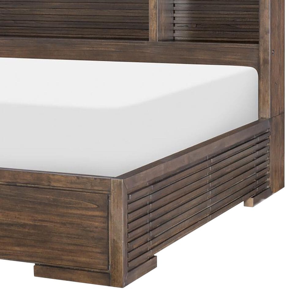 Legacy Classic Architect Queen Single Side Storage Bed in Onyx Brown, , large
