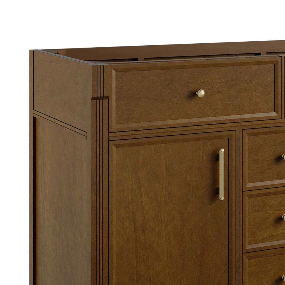 James Martin Bellshire 48" Single Bathroom Vanity Cabinet in Honey Oak, , large