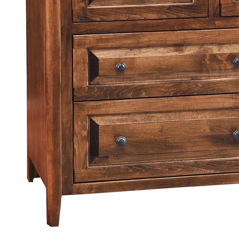 Archbold Furniture Carson 7-Drawer Dresser in Maple Bark, , large