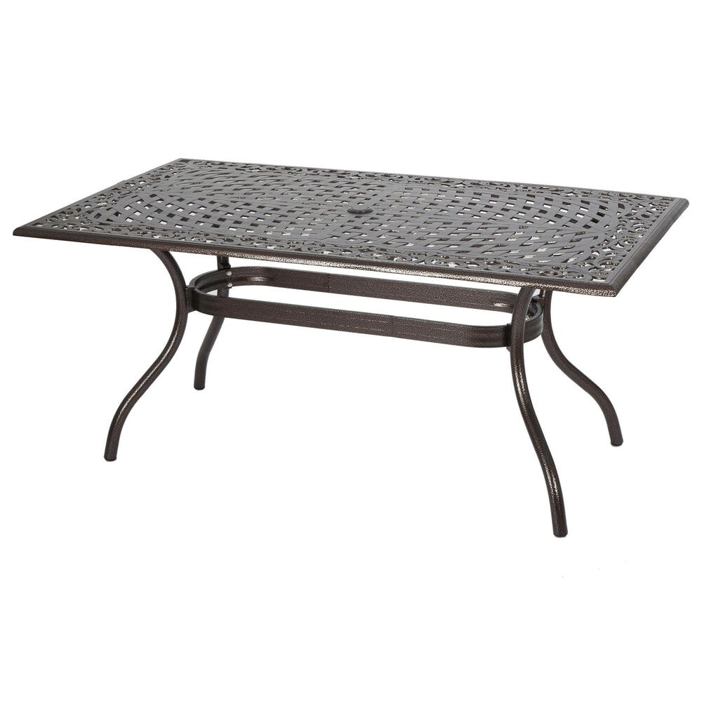 Hearth and Haven Ravenna 7-Piece Outdoor Dining Set in Bronze, , large