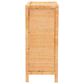 Baxton Studio Vaere 4-Drawer Storage Cabinet in Natural Brown, , large