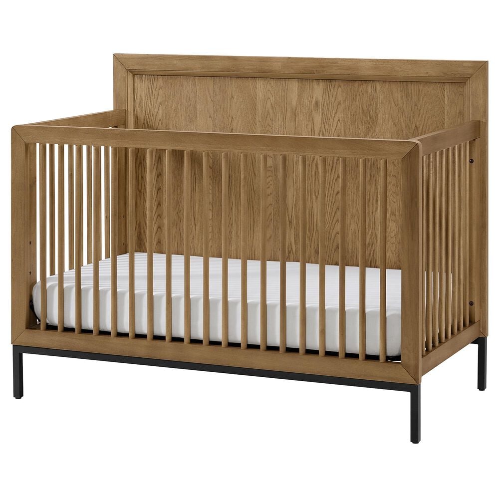 Eastern Shore Newport 4-In-1 Convertible Crib in Natural Oak, , large