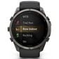 Garmin fenix 9 Pro inReach Smartwatch 51mm Carbon Gray DLC Titanium with Black and Pebble Gray Silicone Band, , large