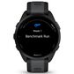 Garmin Forerunner 165 Smartwatch 30.4mm in Black and Slate Gray, , large